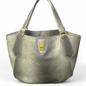 Marc By Marc Jacobs Moss Grey Multi PVC Tote Bag #M3123035
